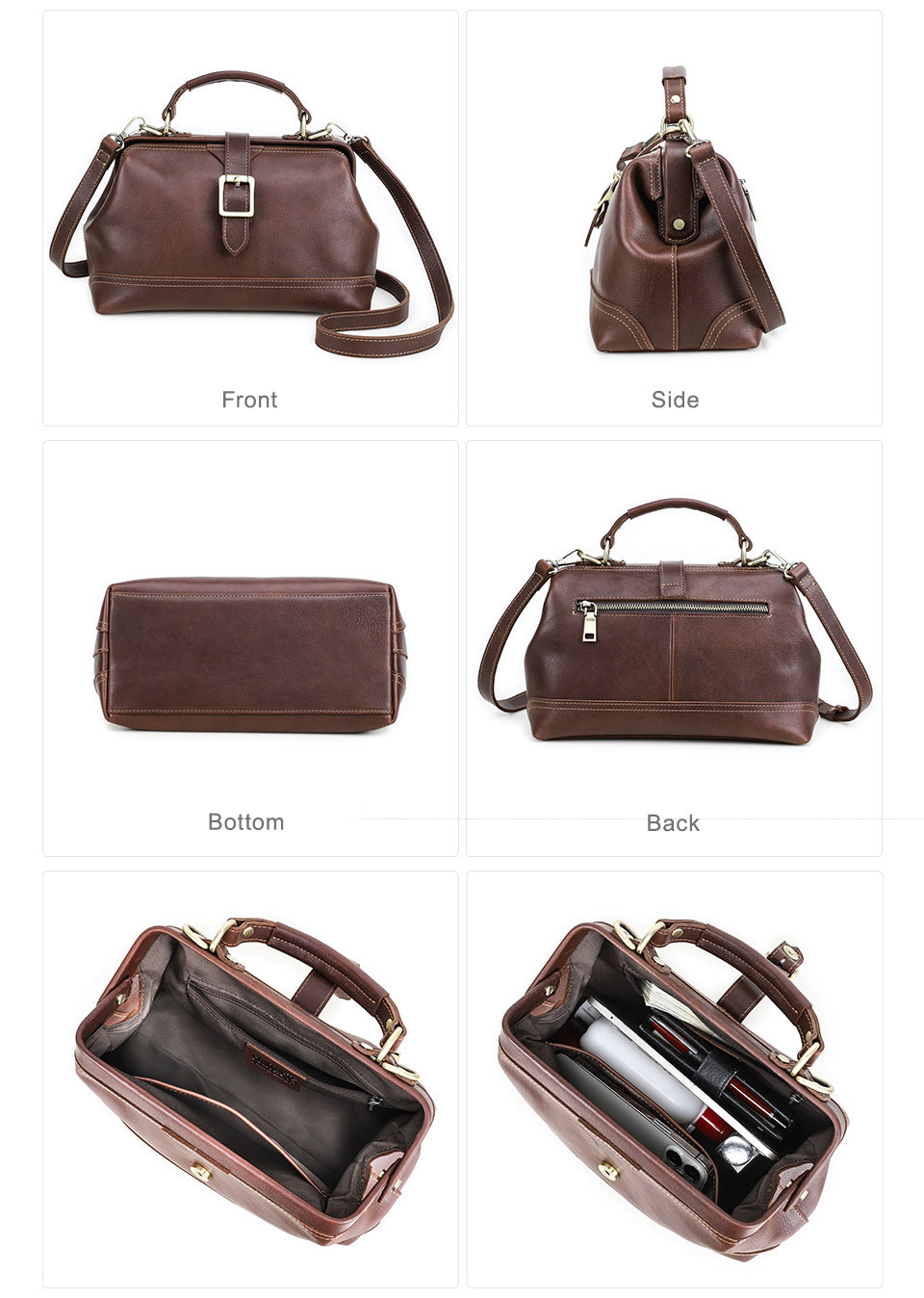 Leather Women’s Handbag – Shoulder & Crossbody