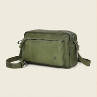 Genuine Leather Box Bag – Women’s Shoulder & Crossbody Bag, Large Capacity