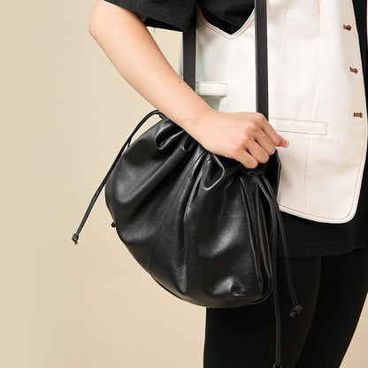 Genuine Leather Cloud Bag – Women’s Shoulder & Crossbody