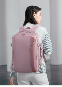 Women’s Large-Capacity Backpack – Laptop Bag for Travel & Work