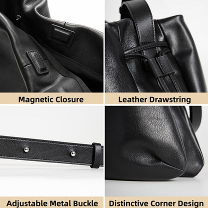 Genuine Leather Cloud Bag – Women’s Shoulder & Crossbody