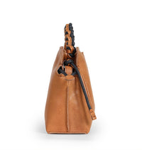 Women’s Woven Leather Dumpling Bag, Vintage Cowhide Handbag