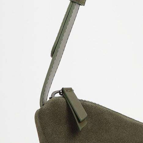 Winter Premium Leather Crescent Bag – Handbag & Crossbody for Women