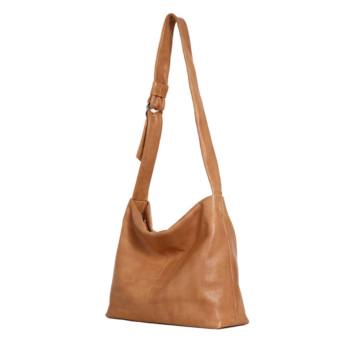 Women’s Leather Tote Bag – Shoulder & Crossbody, Large Capacity