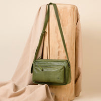 Genuine Leather Box Bag – Women’s Shoulder & Crossbody Bag, Large Capacity