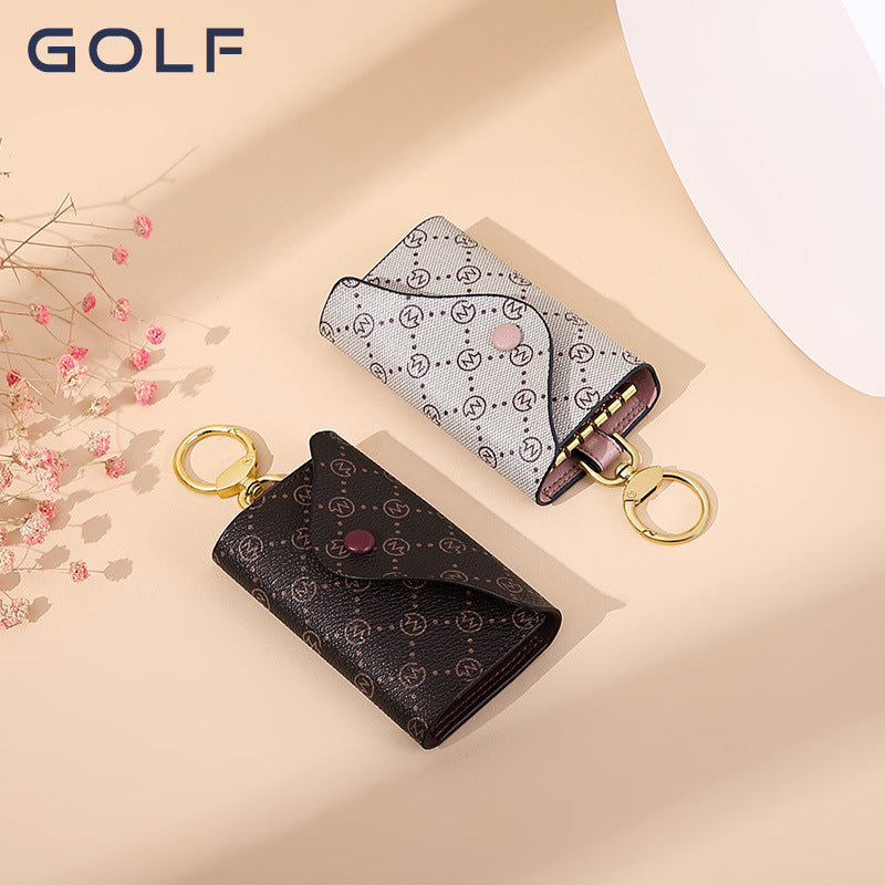 Women’s Fashion Key Holder Wallet – Compact Card and Key Case