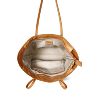 Genuine Leather Shoulder Bag – Large Capacity Tote Handbag