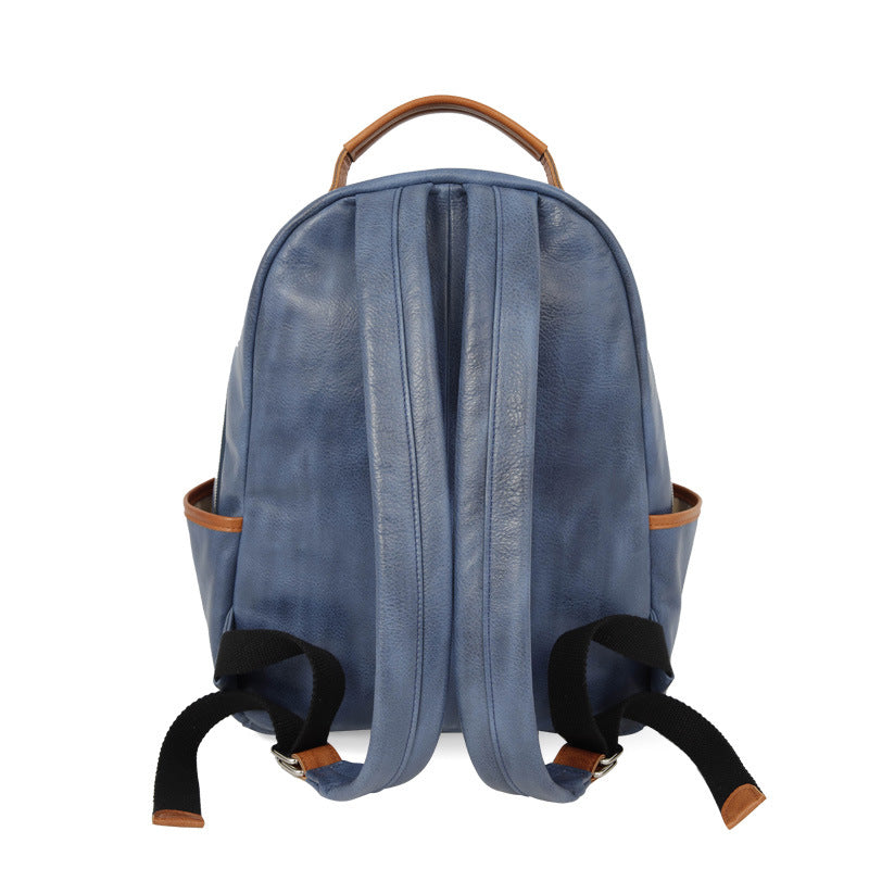 Genuine Leather Backpack – Travel & Laptop Bag