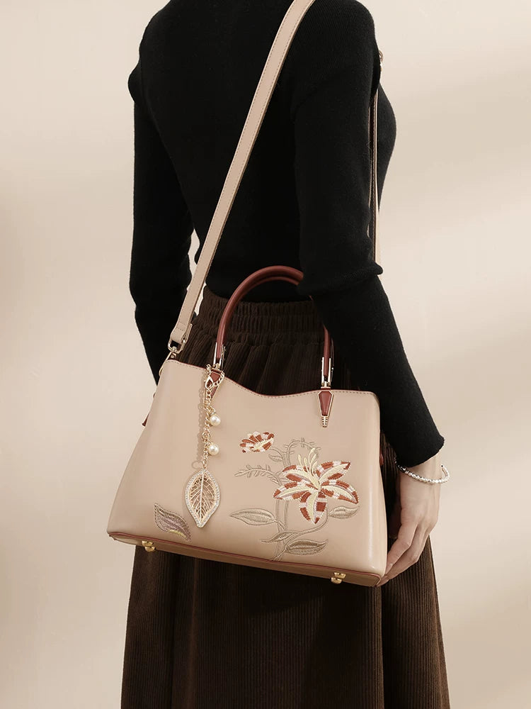 Embroidered Women’s Handbag – Perfect Birthday & Wedding Gift Bag