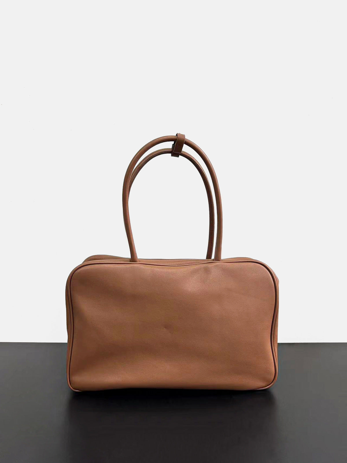 Women’s Leather Tote Bag – Large Vintage Briefcase Shoulder Bag