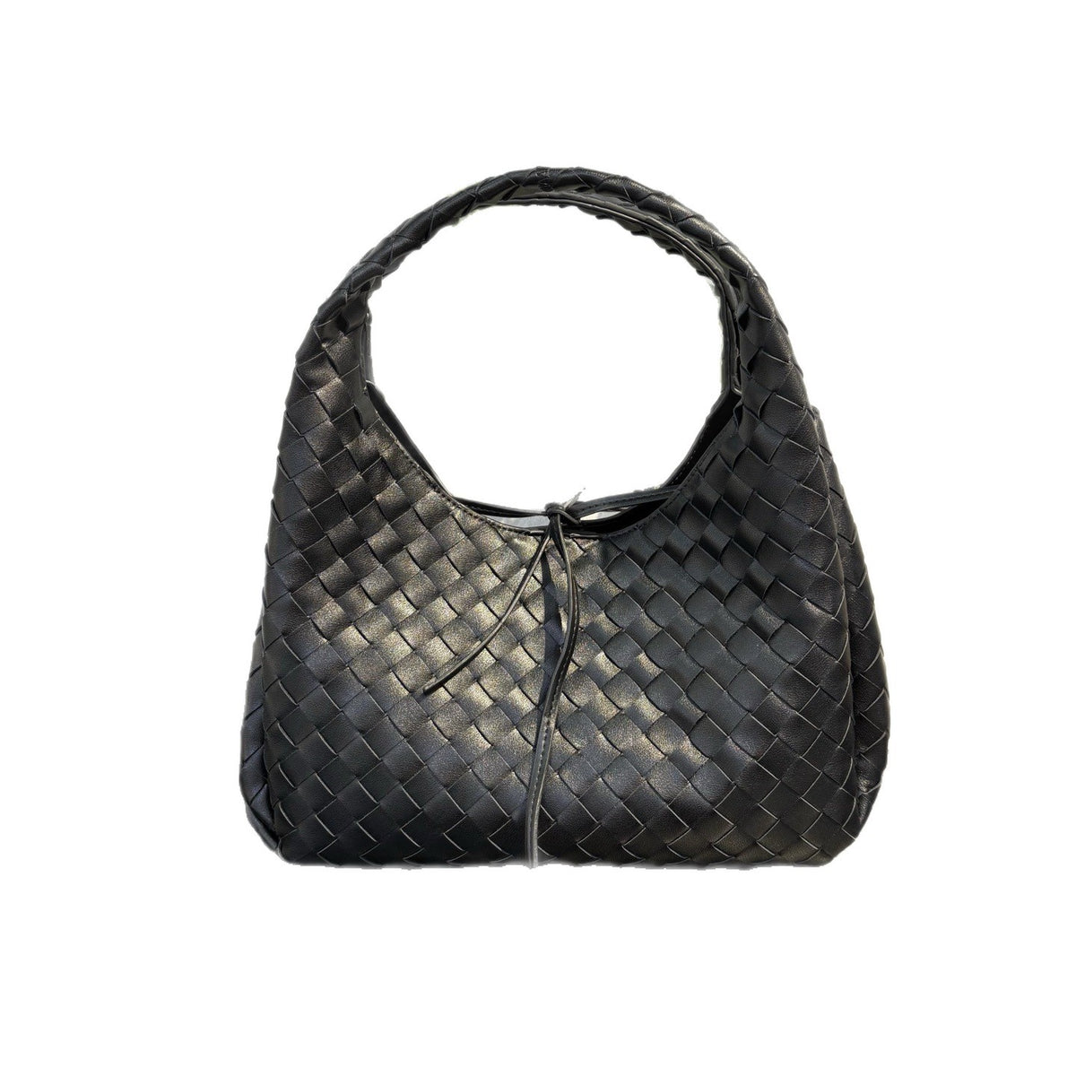Woven Leather Shoulder & Tote Bag