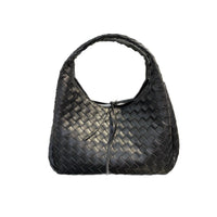 Woven Leather Shoulder & Tote Bag