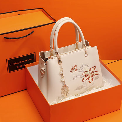 Embroidered Women’s Handbag – Perfect Birthday & Wedding Gift Bag