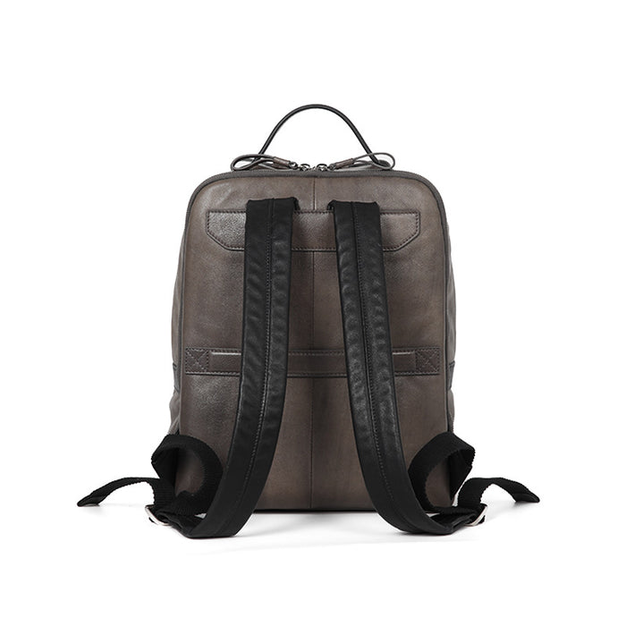 Women’s Full-Grain Dyed Leather Backpack – Genuine Leather Handbag