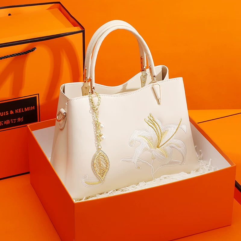 Embroidered Women’s Handbag – Perfect Birthday & Wedding Gift Bag