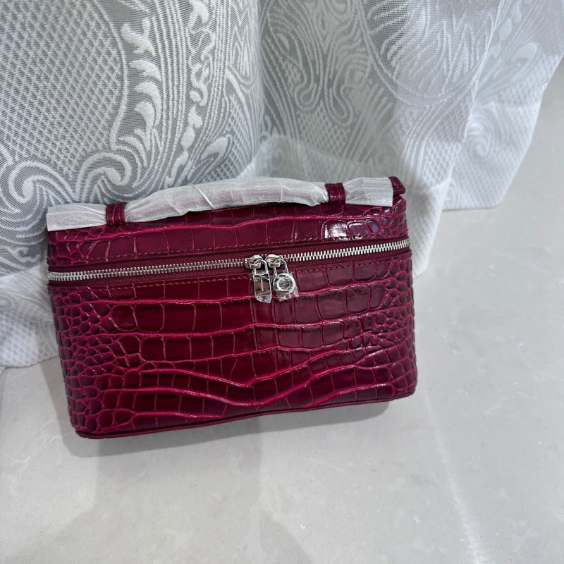 Women’s Crocodile Leather Mini Bag – Shoulder, Handbag & Crossbody