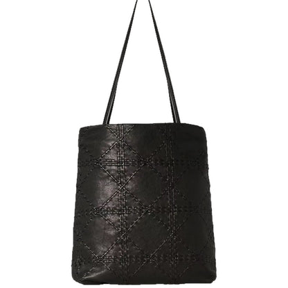 Women’s Chic Leather Bucket Bag – Small Elegant Crossbody Purse