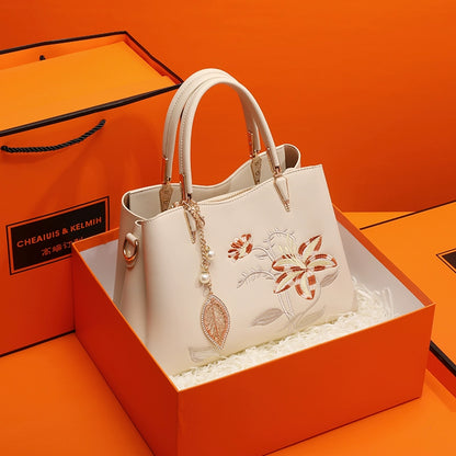 Embroidered Women’s Handbag – Perfect Birthday & Wedding Gift Bag