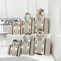 Canvas Tote Bag Women Large Capacity Shoulder Bag