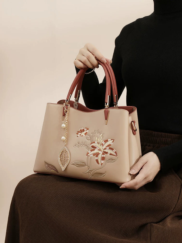 Embroidered Women’s Handbag – Perfect Birthday & Wedding Gift Bag