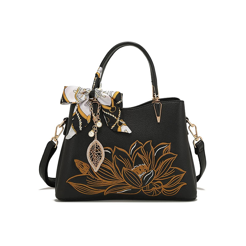 Embroidered Women’s Handbag – Perfect Birthday & Wedding Gift Bag