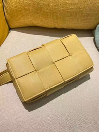 Woven Envelope Crossbody Bag – Small Square Handbag