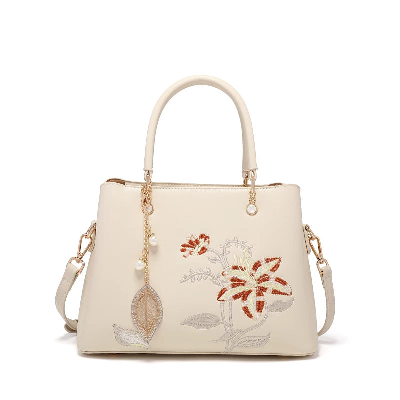 Embroidered Women’s Handbag – Perfect Birthday & Wedding Gift Bag