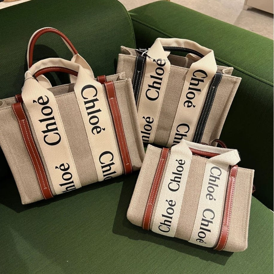 Canvas Tote Bag Women Large Capacity Shoulder Bag