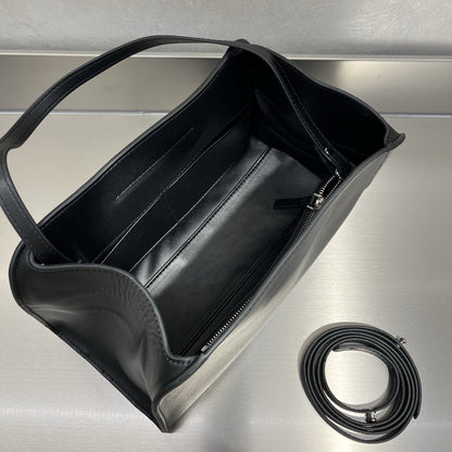 Women’s Genuine Leather Shoulder Bag – Versatile Cowhide Tote