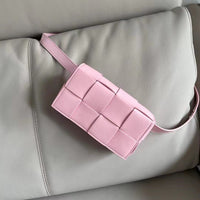 Woven Envelope Crossbody Bag – Small Square Handbag