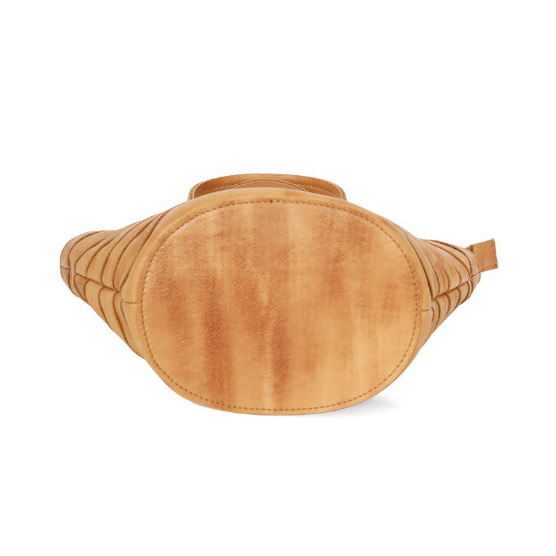 Women’s Genuine Leather Shoulder Bag – Handheld Shell Bag