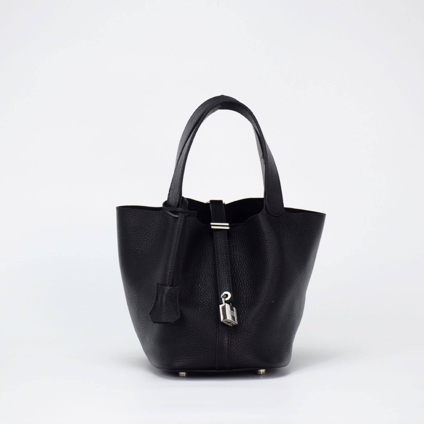 Genuine Leather Bucket Bag for Women – Large Capacity Lightweight Shoulder Handbag