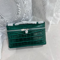 Women’s Crocodile Leather Mini Bag – Shoulder, Handbag & Crossbody