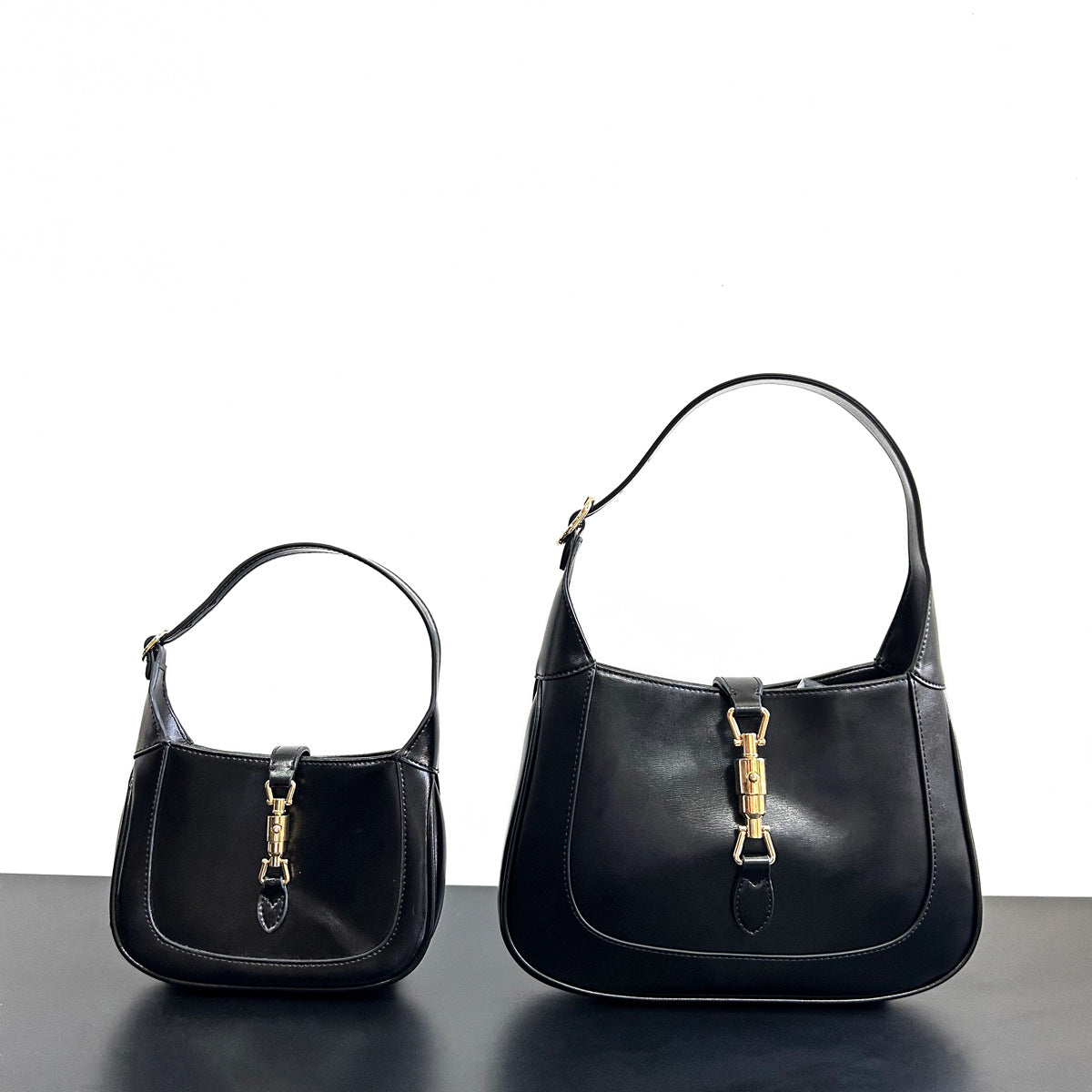 Minimalist Leather Shoulder Bag Women Underarm Crossbody Bag