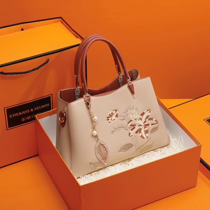 Embroidered Women’s Handbag – Perfect Birthday & Wedding Gift Bag