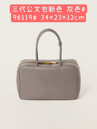 Women’s Leather Tote Bag – Large Vintage Briefcase Shoulder Bag