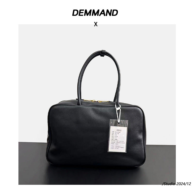 Women’s Leather Tote Bag – Large Vintage Briefcase Shoulder Bag