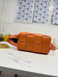 Woven Envelope Crossbody Bag – Small Square Handbag