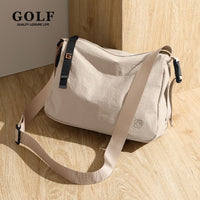 Women’s Lightweight Crossbody Bag – Casual Sport Commuter Canvas Bag