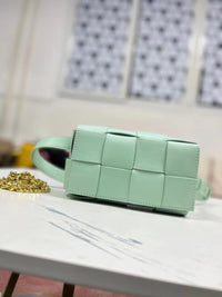 Woven Envelope Crossbody Bag – Small Square Handbag