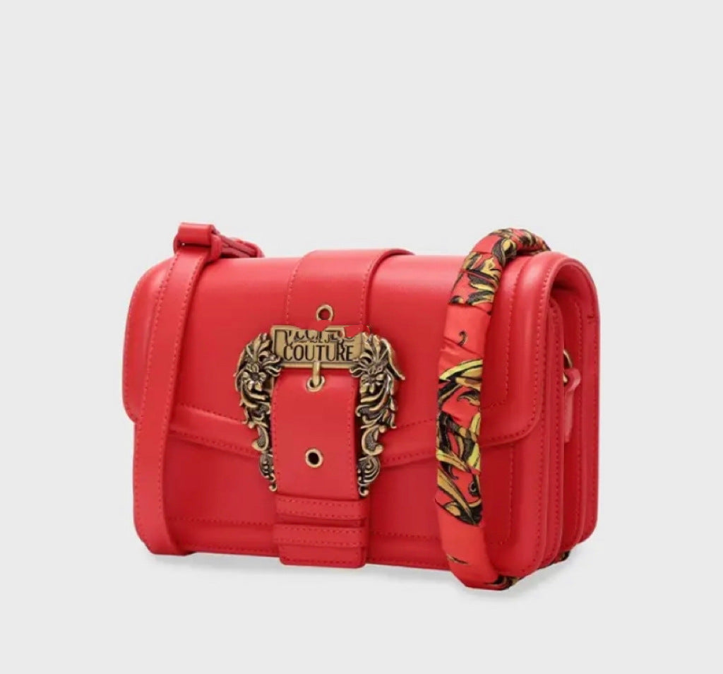 Women’s Genuine Leather Square Crossbody Bag – Minimalist Shoulder Handbag