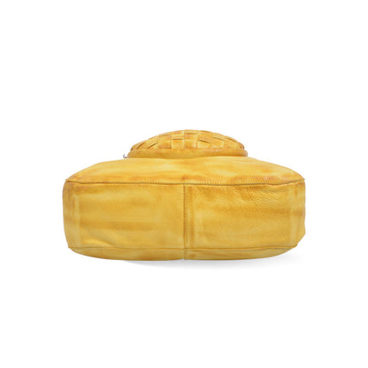 Genuine Leather Tote Bag – Handcrafted Water-Dyed Shoulder & Handbag