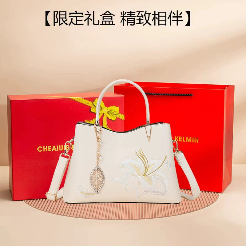Embroidered Women’s Handbag – Perfect Birthday & Wedding Gift Bag