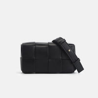 Woven Envelope Crossbody Bag – Small Square Handbag
