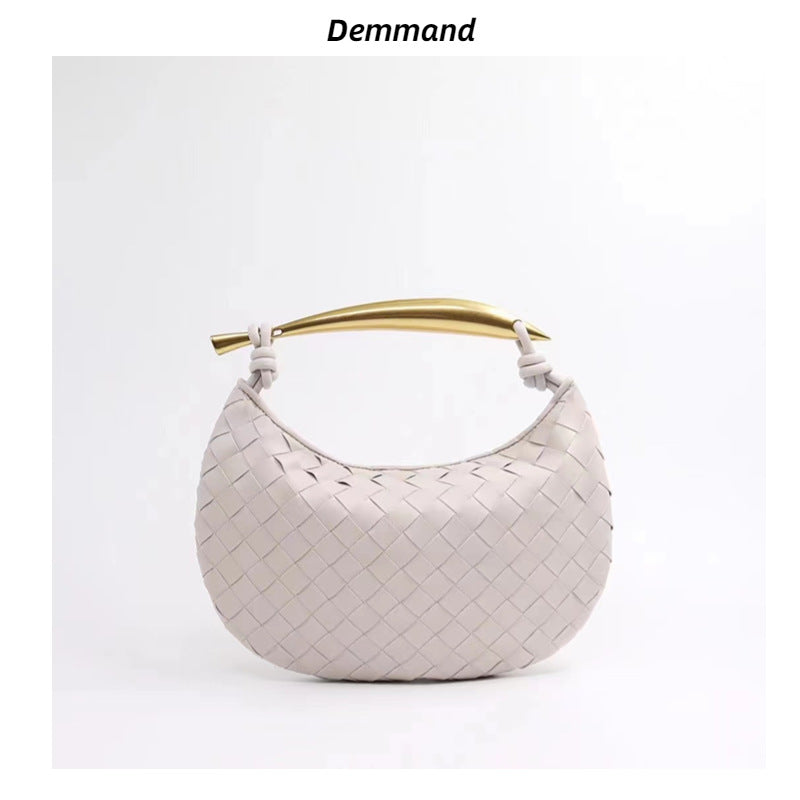 Wrinkled Cow Leather Shark Tote – Large Capacity Handbag