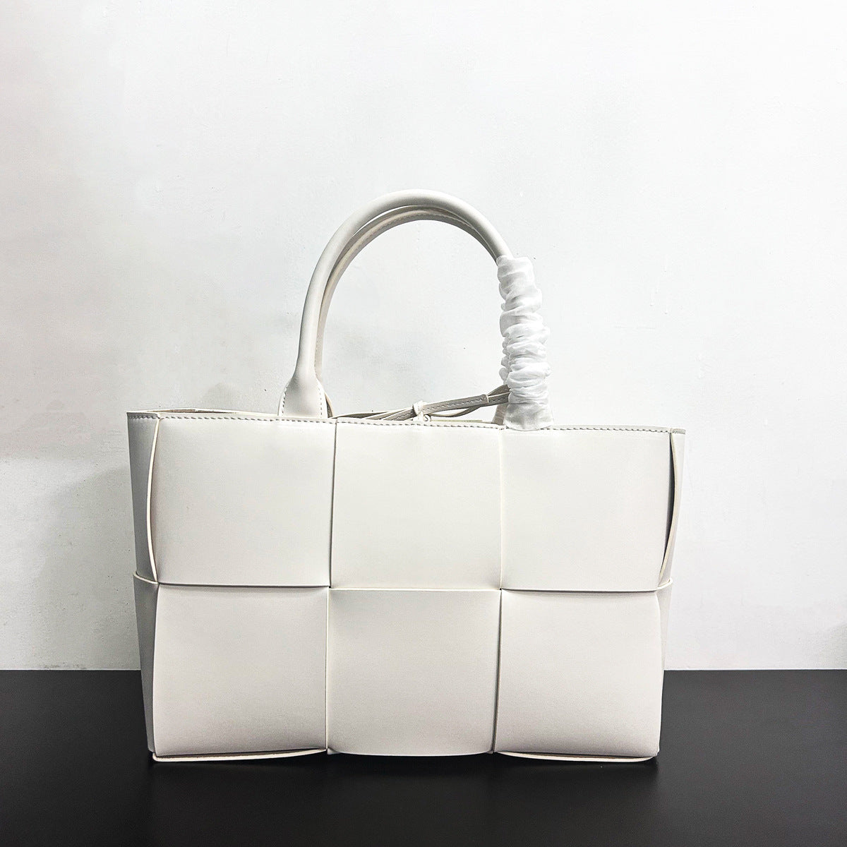 Women’s Woven Leather Tote Bag – Large Handbag Shoulder & Crossbody