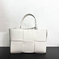 Women’s Woven Leather Tote Bag – Large Handbag Shoulder & Crossbody