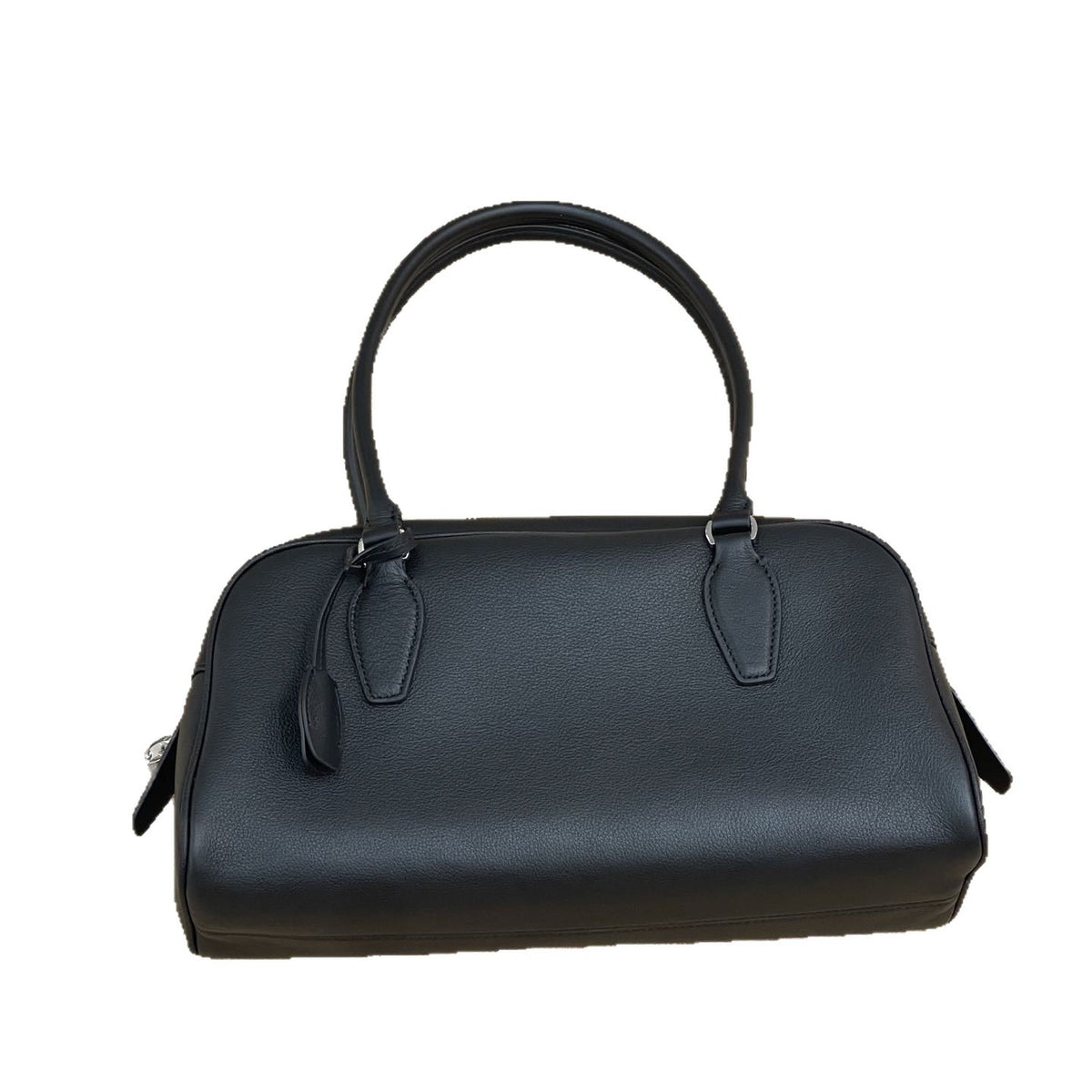 Women’s Leather Bowling Bag – Large Boston Shoulder & Crossbody Bag