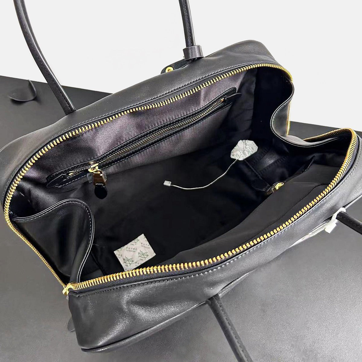 Women’s Leather Tote Bag – Large Vintage Briefcase Shoulder Bag