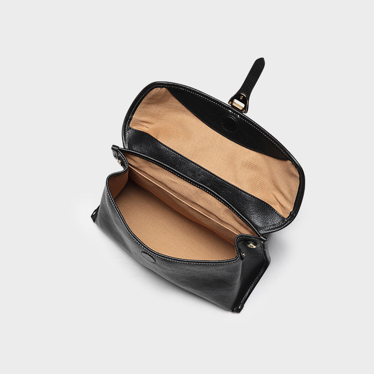 Women’s Luxury Vegetable-Tanned Leather Underarm Shoulder Bag